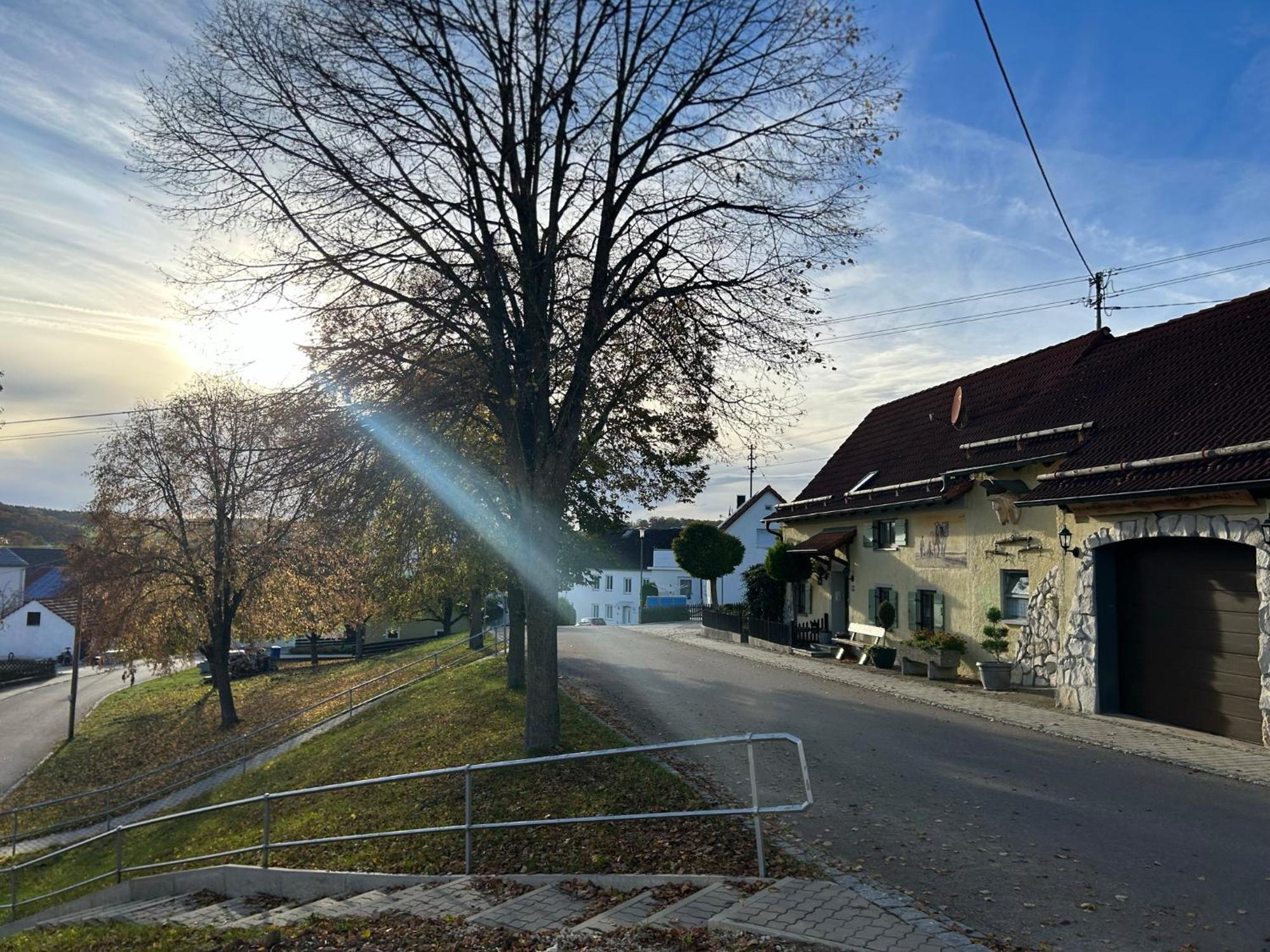 Ferienwohnung Im Usseltal - Monheimer Alb - Altmuehltal - Familie Geyer - Daiting Monheim  Buitenkant foto